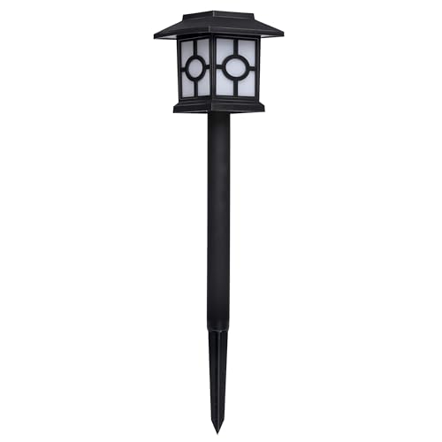 GRUNDIG Solar Garden Lights - Solar Lights - Pack of 3 - LED - Battery Life 6 to 8 Hours - for Garden and Balcony - Black