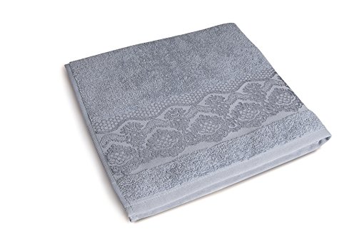 Excelsa Country Spa Towel, Medium, Cotton, Sugar Paper, 27 x 25 x 3 cm