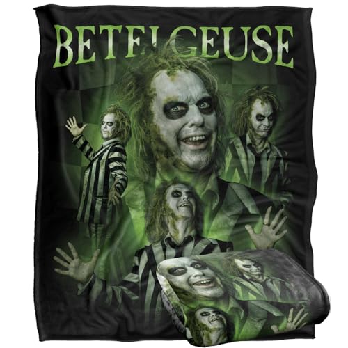 BEETLEJUICE 2 (2024) Blanket, 152 x 127 cm Homage Silky Touch Super Soft Throw Blanket