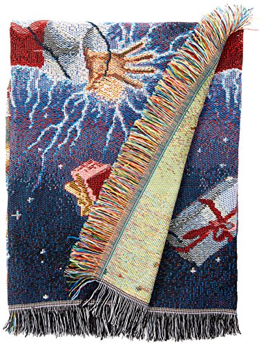 "Northwest National Lampoons Christmas Vacation Woven Tapestry Throw Blanket, 48"" x 60"", Shocking Chevy"