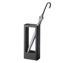 YAMAZAKI Tower Slim Umbrella Stand, black