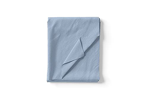 Homemania Plug Two-Double, Solid Colour-for Bed-with Light Cotton Pillowcase, 240 x 290 cm, Bright Blue