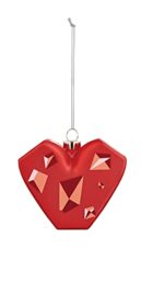 Massimo Giacon,Marcello Jori Alessi Christmas Ornament in Blown Glass. Hand-Decorated, Multicolour, One Size