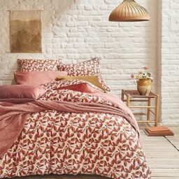 ITC Duvet Cover Cotton Sateen Red 140 x 200 cm