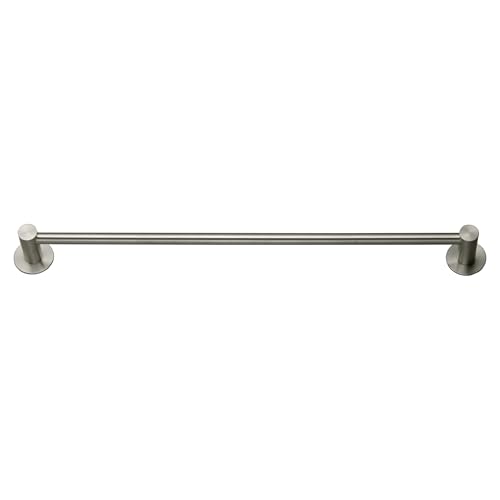 MSV Wall Towel Holder of Stainless Steel Mat, Silver