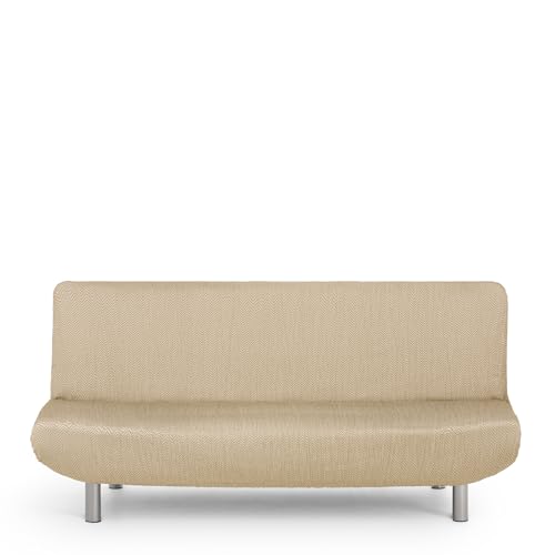 Eysa Luz Elastic Sofa Cover for Sofa Clic-Clac 3 Seater Beige