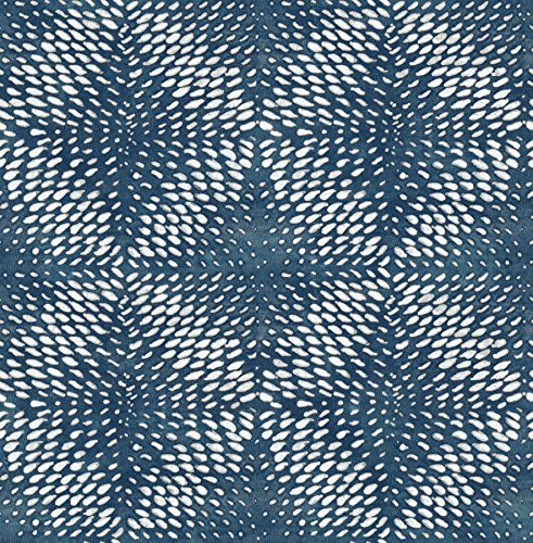 A-Street Prints Ethos Abstract Wallpaper, Paper, Sapphire, 20.5-Inch x 33 ft