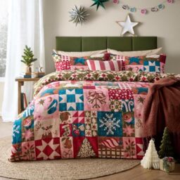 furn. Fika Duvet Cover Set (Multicolour - Double)