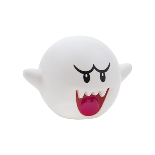 Paladone Super Mario Bros 3-D Boo Light - Officially Licensed Nintendo Merchandise, Mood Lamp for Home or Office Decor, Gift for Retro Gamers