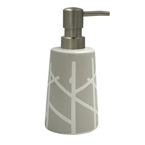 MSV Soap Dispenser, Brown, 8.6 x 6 x 18.5