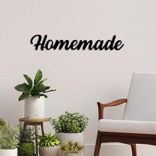 Stylish Black Decorative Metal Wall Accessory, 60 x 10 cm, 100% Metal, 1.5 mm Thickness, Lightweight & Modern Design for Home Decor