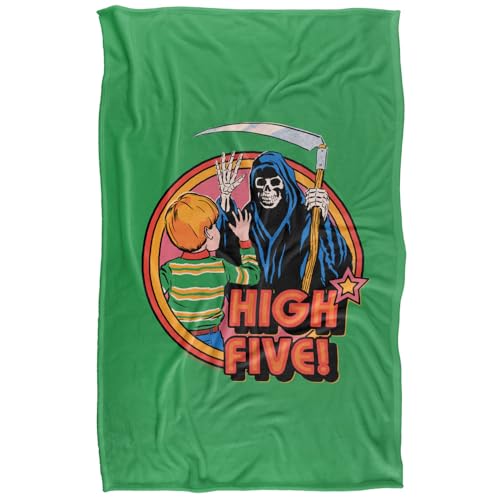 Steven Rhodes High Five Silky Touch Super Soft Throw Blanket 91 X 147 Cm