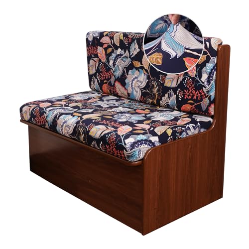 CRFATOP RV Dinette Cushion Covers Soft 2pc Camper Booth Seat Slipcover,42 - 1 Bench Cover & 1 Backrest Cover, Stretch Jacquard Camper Cushion Couch Covers, Washable Slipcovers for RV Camper Car Bench