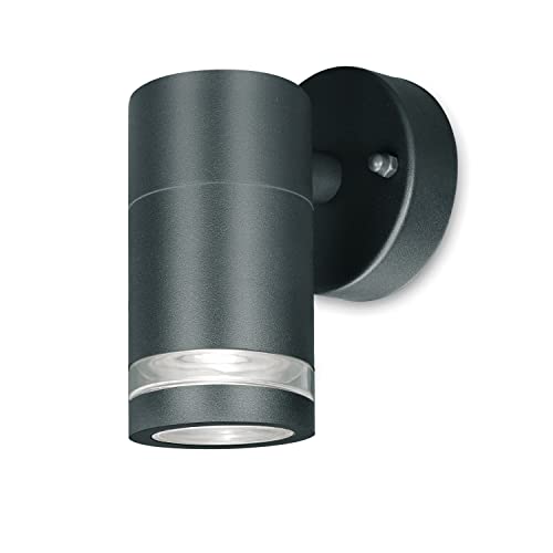 4lite Marinus Outdoor Down Wall Light (Anthracite) Rust Free IP44 Rated Exterior Wall Lamp - 4L2/3003-4Yr Guarantee