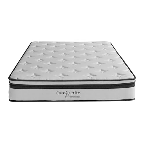Home Source Cygnus Pocket Sprung Gel Memory Foam Mattress, King 5ft, Medium Firmness, 7-Zone Support, 22cm Depth