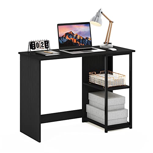 Furinno Computer Desk, Americano/Black, 74.2 (D) x 101 (W) x 45 (H) cm