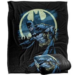 BATMAN Heed The Call Classic Officially Licensed Silky Touch Super Soft Throw Blanket 152 x 127 cm
