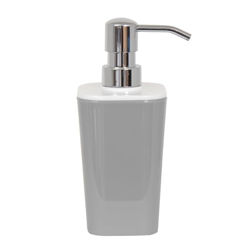MSV Polystiren Monaco Soap Dispenser, Grey