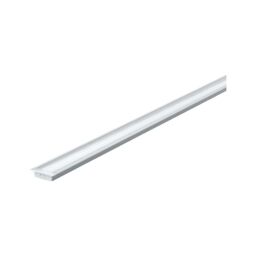 Paulmann 70410 Floor Profile with Diffuser 100 cm anodised Aluminium Satin Aluminium/Plastic for Lighting Effect with LED Strips