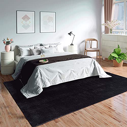 Mias Teppiche Olivia Living room/bedroom rug - washable - 80x150 cm, Black