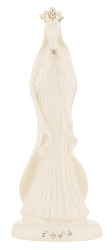 Belleek 4140 Lady of Knock Statue, 11-Inch, White