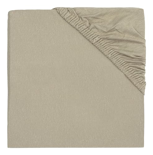 Jollein Jersey Fitted Sheet for the Playpen Olive Green 75 x 95 cm 100% Cotton Fitted Sheet Playpen Olive Green