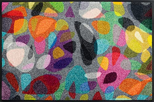 Wash+Dry Reodiva Doormat 50 x 75 cm Colourful Washable for Indoor and Outdoor Use