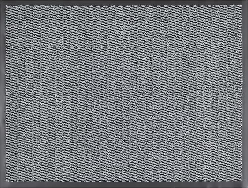 Andiamo dirt-trapping mat doormat, Polypropylene, Light grey, 90 x 150 cm