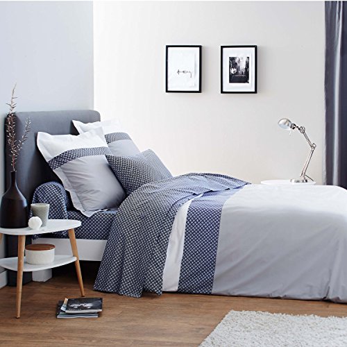 ORIGIN Claudia Duvet Cover, Bamboo, Grey, 260 x 240 cm