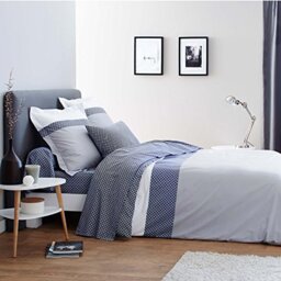 ORIGIN Claudia Duvet Cover, Bamboo, Grey, 260 x 240 cm