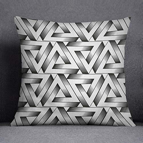 Bonamaison Decorative Cushion Cover, Throw Pillow Case, Size: 45X45 Cm - Designed and Manufactured in Turkey