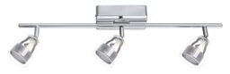 EGLO LED ceiling light Pecero, Ceiling Spotlight, Steel in Chrome
