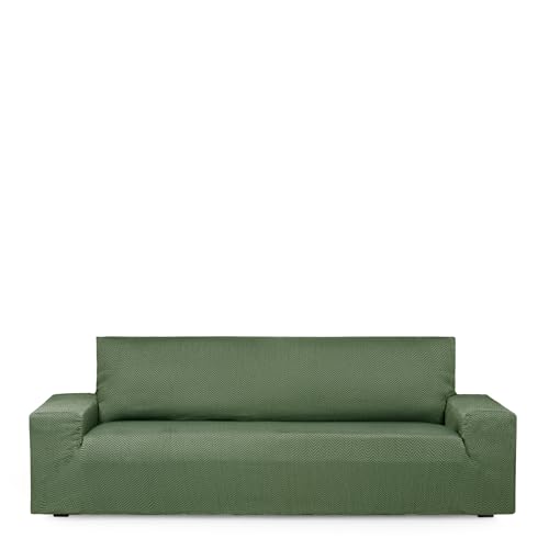 Eysa Luz Elastic Sofa Cover 4 Seater Green