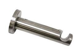 Gardinia Curtain Pole Support 12 mm Diameter 1 Track Stainless Steel