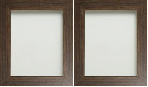 Frame Company Watson Range Brown A4 Picture Photo Frame *Choice of Sizes* (Pack of 2)