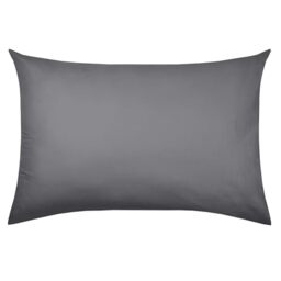 STOF - Pillowcase - Size 50 x 70 cm - 100% Organic Cotton - Quality - Oeko-Tex Certified - Slate Colour - Horizon Model - Bed Linen for Home - Soft and Comfortable