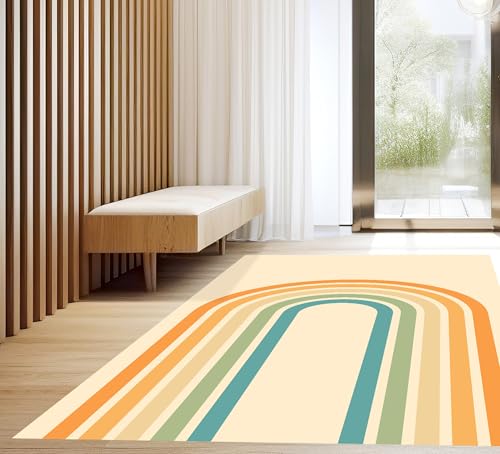 VINILIKO, Printed Vinyl Rug, PVC Non-Slip Kitchen or Living Room, Washable, 100 x 178 cm