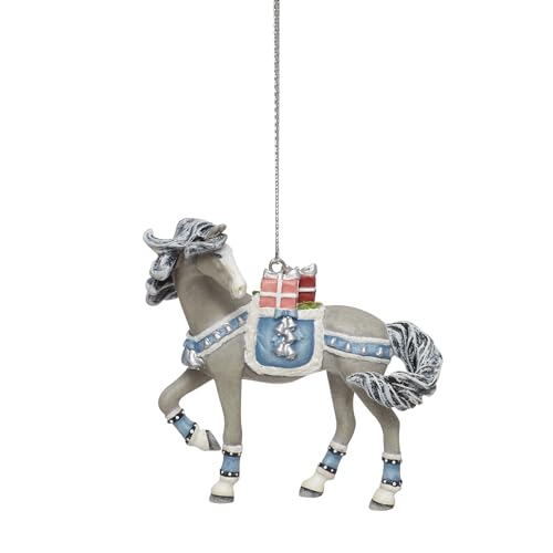 Enesco The Trail of Painted Ponies Christmas Time in The City Hanging Ornament, 2.5 Inch, Multicolor