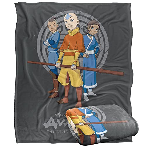 Avatar The Last Airbender Team Avatar Silky Touch Super Soft Throw Blanket 152 X 127 Cm