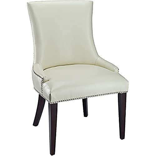 SAFAVIEH Set of 2 Wooden Dining Chairs, in Creme