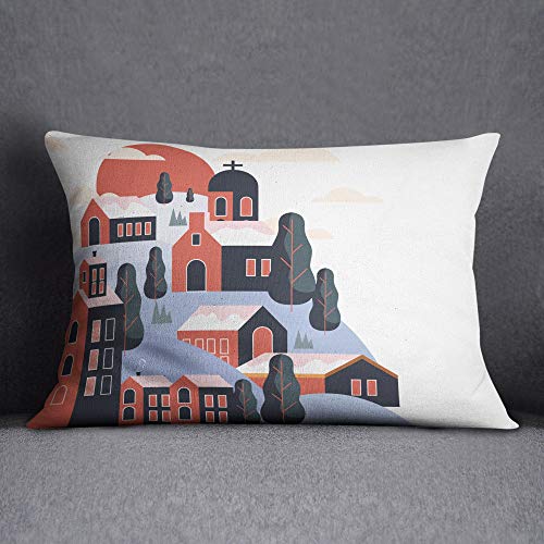 Questo Casa Decorative Cushion Cover, Cushion Cover, Home Decoration, for Sofa, Coffee, Size: 35 x 50 cm – Designed and Made in Türkiye