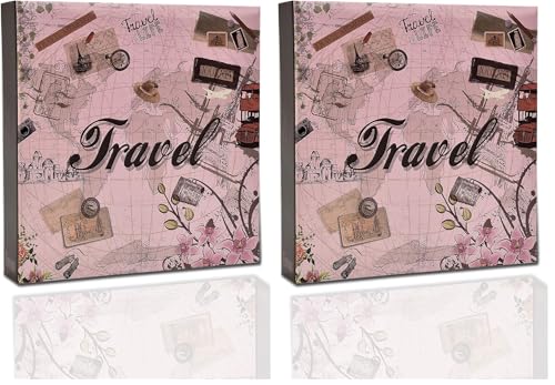 Arpan Photo Album Slip In Case Memo Photograph For 200 x 4 x 6 Inch / 10x15 cm Picture (Travel) (Pack of 2)