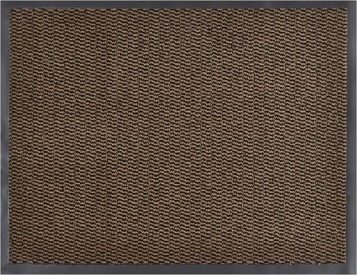 andiamo Easy Doormat for Indoor and Covered Outdoor Use with Non-Slip Backing 80 x 120 cm Brown