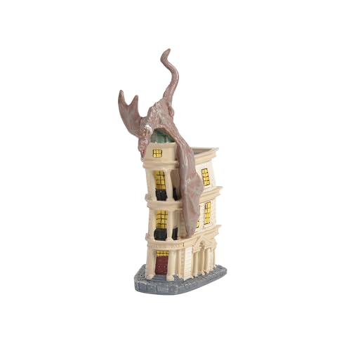 Wizarding World of Harry Potter Gringotts With Dragon Mini Building Figurine