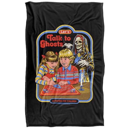 Steven Rhodes Let'S Talk To Ghosts Silky Touch Super Soft Throw Blanket 91 X 147 Cm