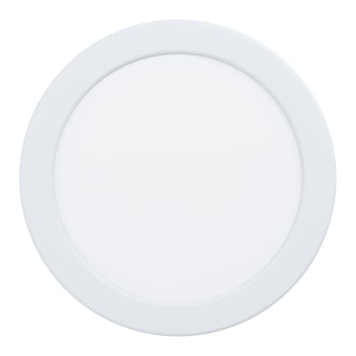 EGLO FUEVA 5 LED Recessed Light White IP44 Round 166 mm 1200 lm 3000 K