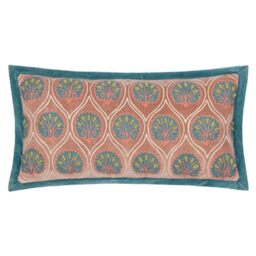Paoletti Casa Embroidered Feather Filled Cushion