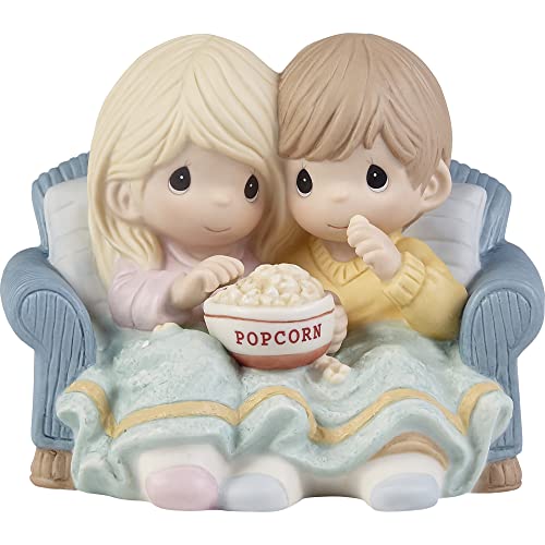 Precious Moments Couples Figurine - Life is Butter Together Bisque Porcelain Figurine - Gift for Wife, Girlfriend - Anniversary, Birthday Gift