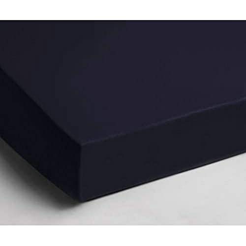 Daydream Fitted sheet jersey navy, Cotton, 190 x 220 cm