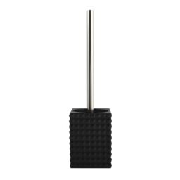 "MSV ""Kubik Toilet Brush, Black/Silver"
